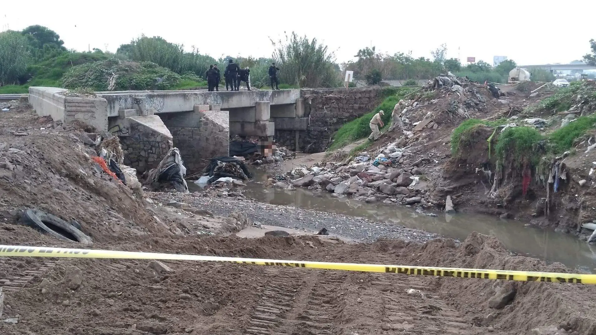 Hombre en Arroyo Seco